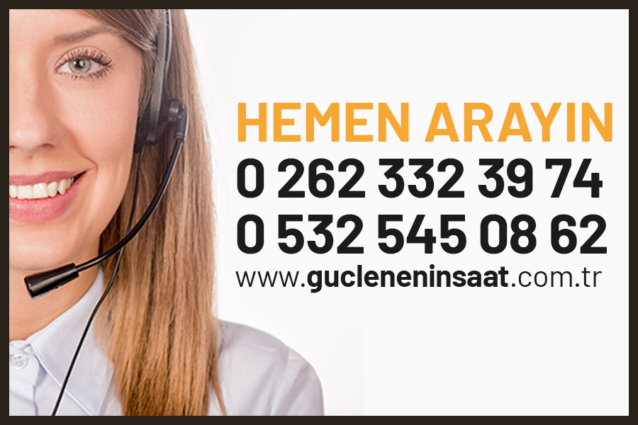Güçlenen İnşaat - Bize Ulaşın